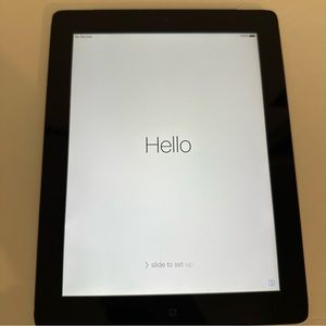 Apple iPad 2 Wi-Fi 3G 32GB Black Model A 1396 comes with box and USB charger